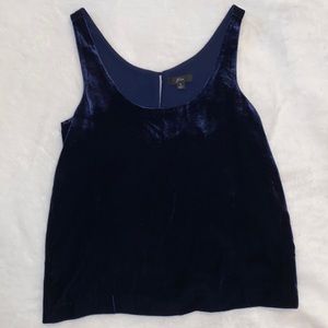 J. Crew Velvet Tank